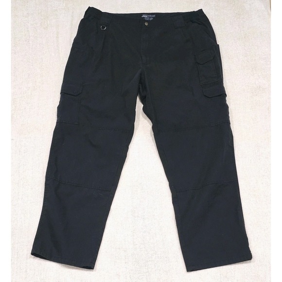 5.11 Tactical Other - 5.11 Tactical Mens Regular Fit Taclite Pro Ripstop Cargo Pants 44x32 Black 74273